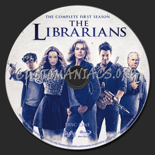 The Librarians - Season 1 blu-ray label