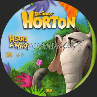 Horton Hears a Who! dvd label