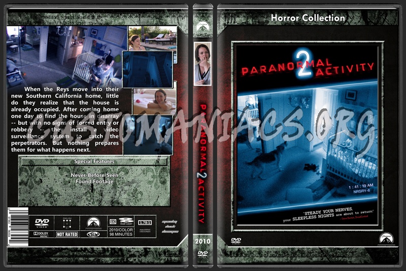 Paranormal Activity 2 dvd cover