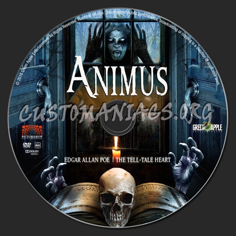 Animus: The Tell-Tale Heart dvd label