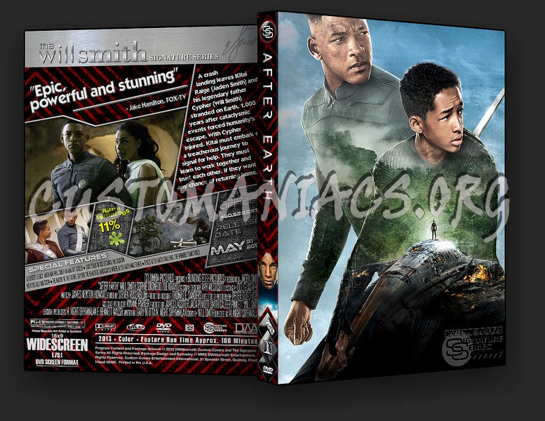 After Earth dvd cover