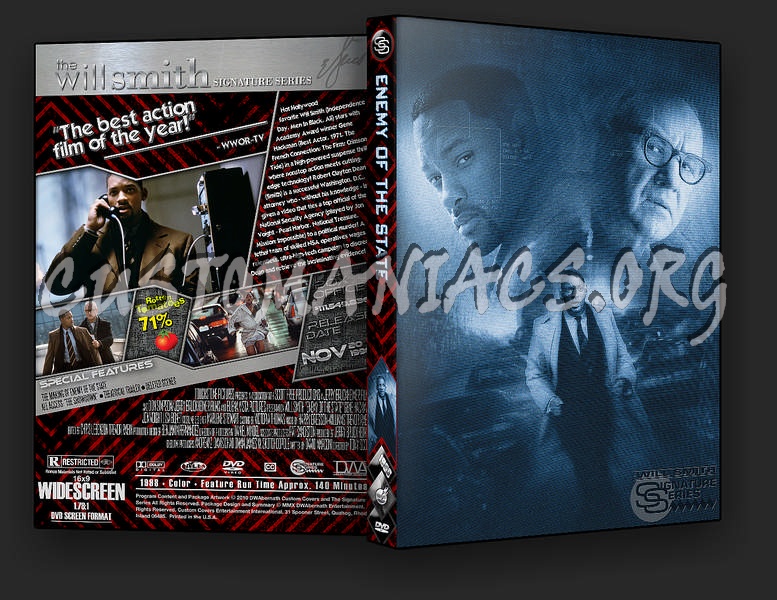 Enemy of the State dvd cover