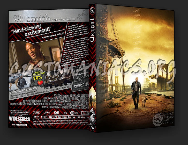 I am Legend dvd cover