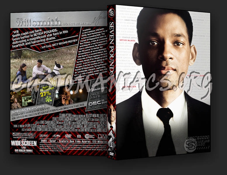 Seven Pounds dvd cover