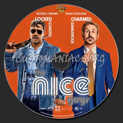 The Nice Guys blu-ray label