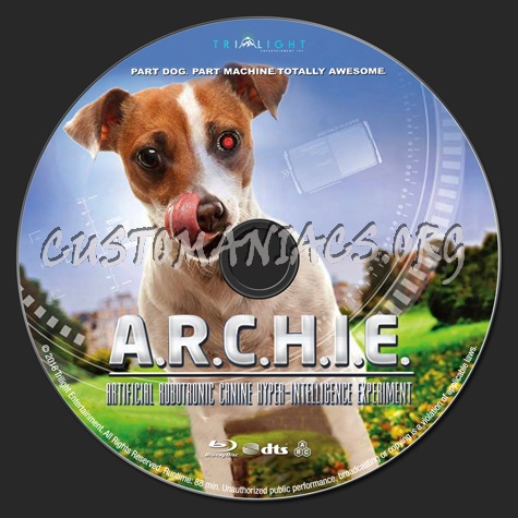 A.r.c.h.i.e. blu-ray label