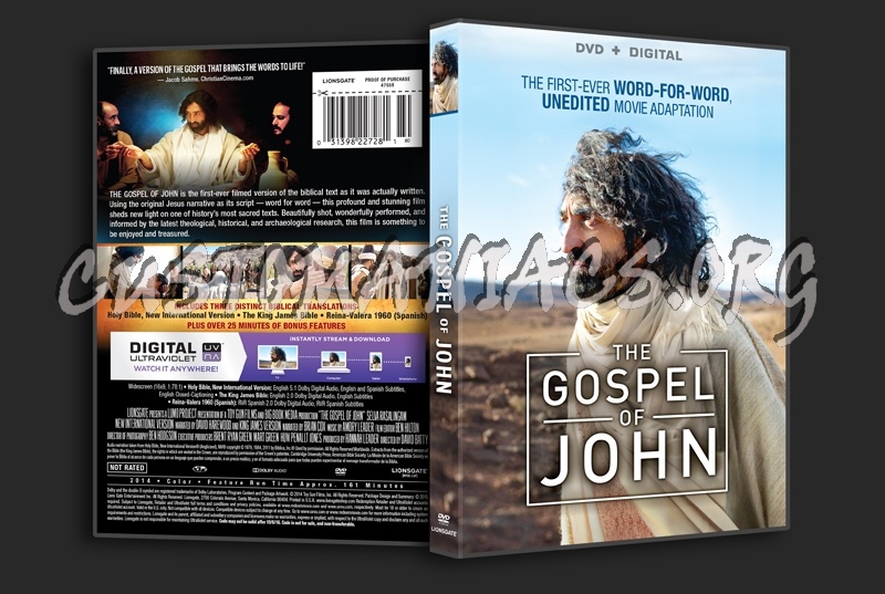 The Gospel of John dvd cover