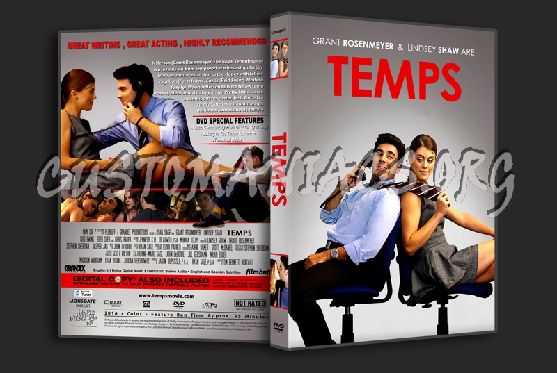 Temps (2016) dvd cover