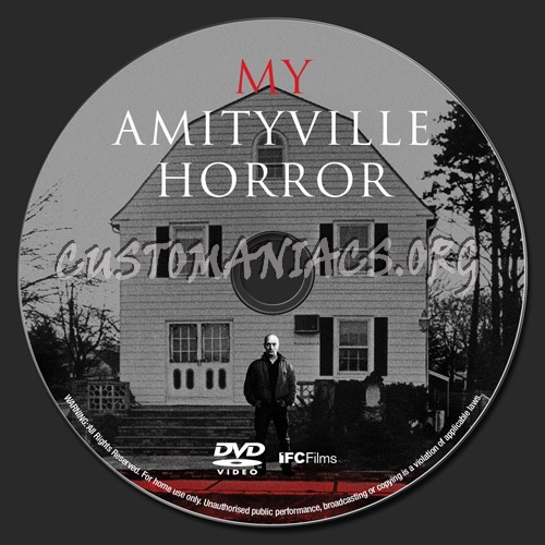 My Amityville Horror dvd label