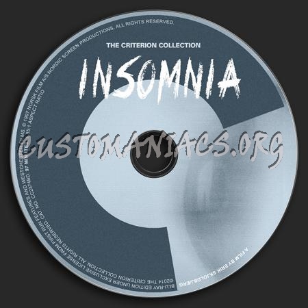 047 - Insomnia dvd label