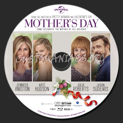 Mother's Day (2016) blu-ray label