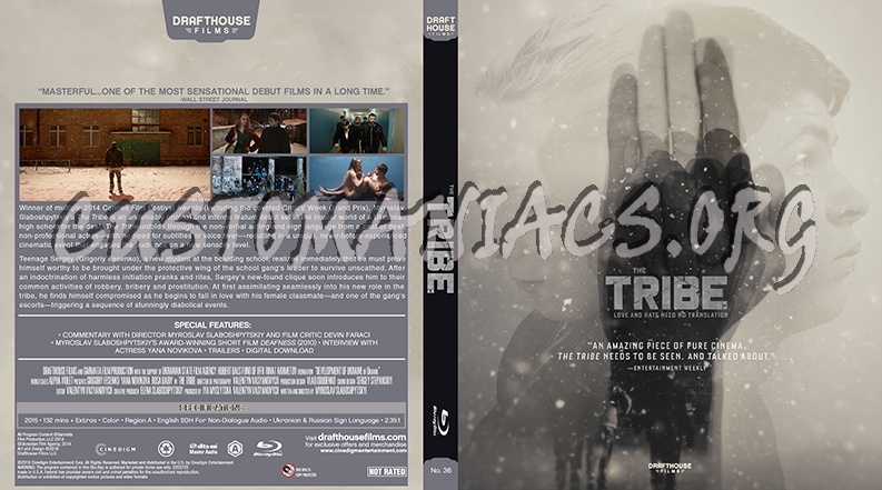 The Tribe blu-ray cover