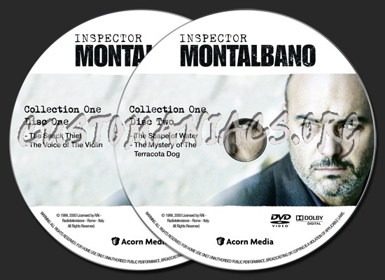 Inspector Montalbano dvd label