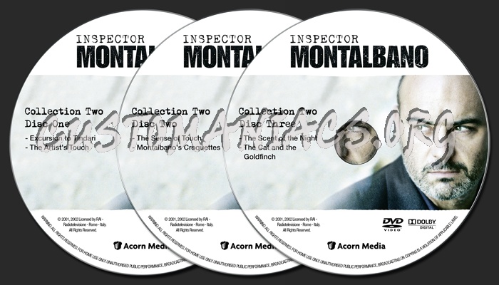 Inspector Montalbano dvd label