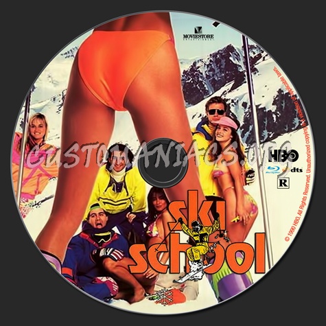 Ski School blu-ray label