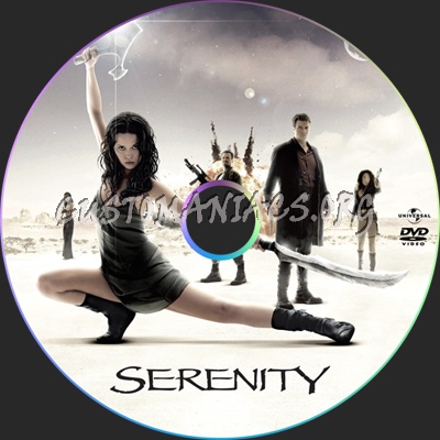 Serenity dvd label