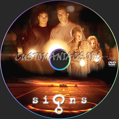 Signs dvd label