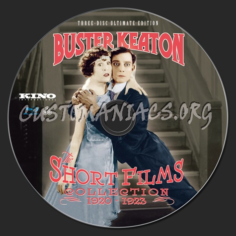 Buster Keaton: Short Films Collection blu-ray label