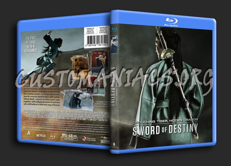 Crouching Tiger, Hidden Dragon Sword of Justice blu-ray cover