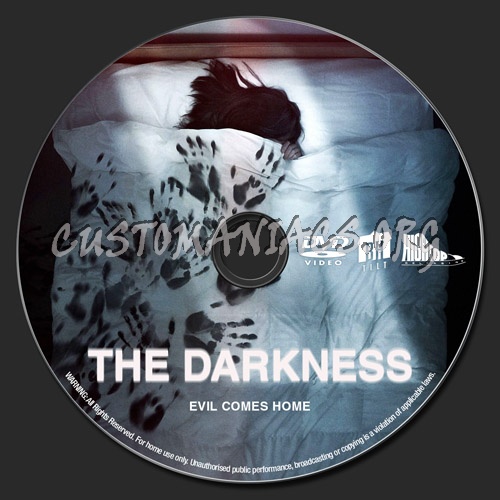 The Darkness dvd label