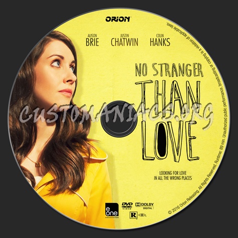 No Stranger Than Love dvd label