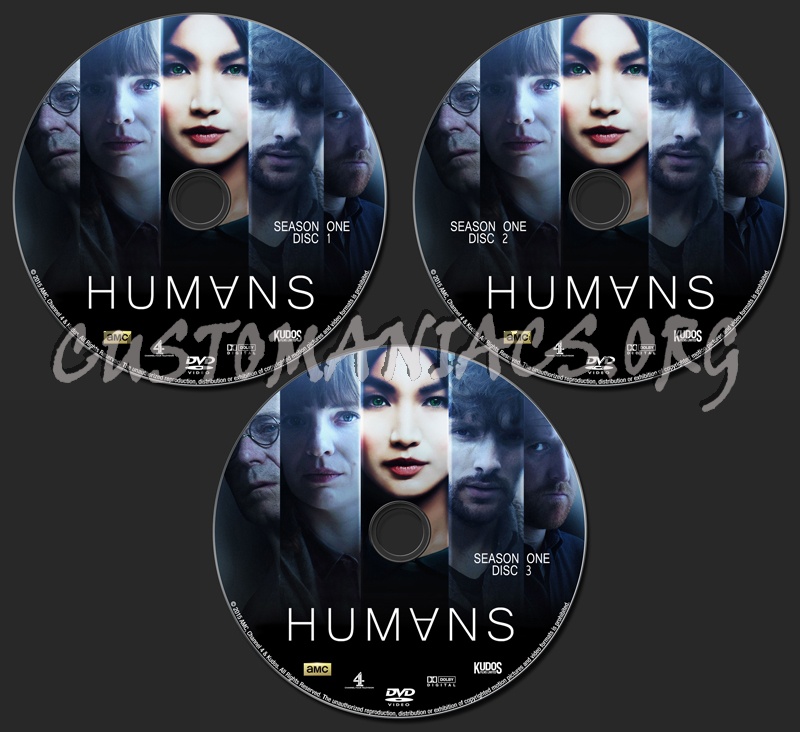 Humans - Season 1 dvd label