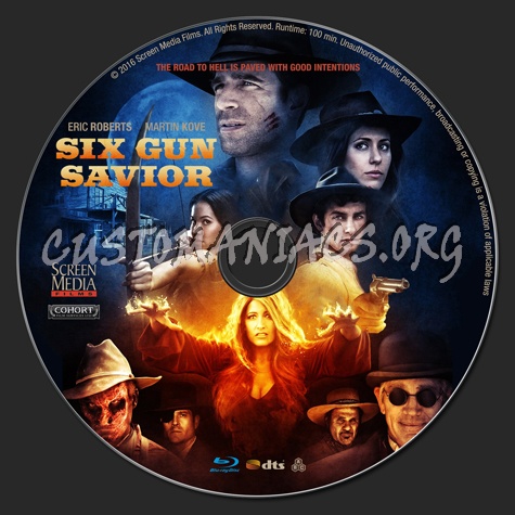 Six Gun Savior blu-ray label