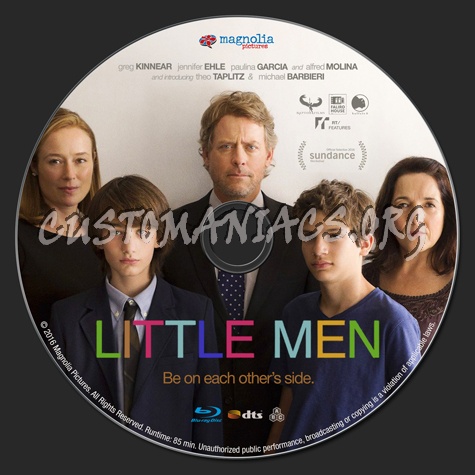 Little Men blu-ray label