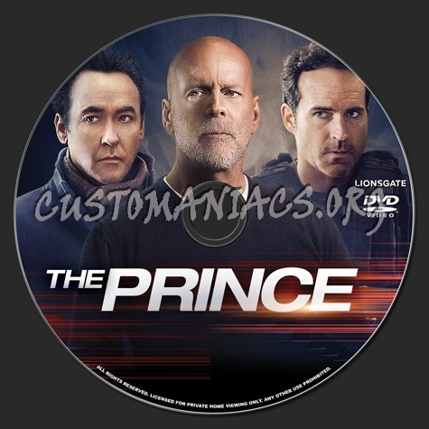 The Prince dvd label