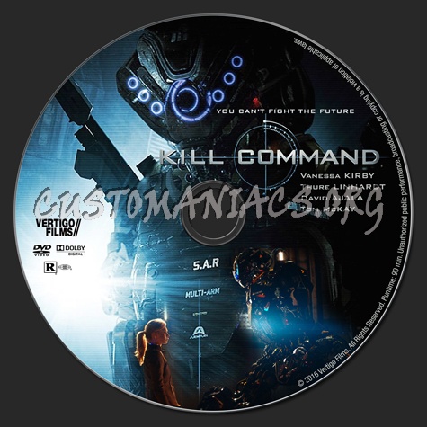 Kill Command dvd label