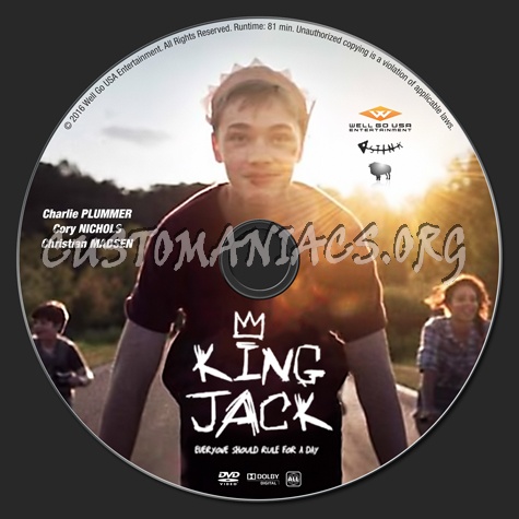 King Jack dvd label