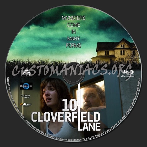 10 Cloverfield Lane blu-ray label