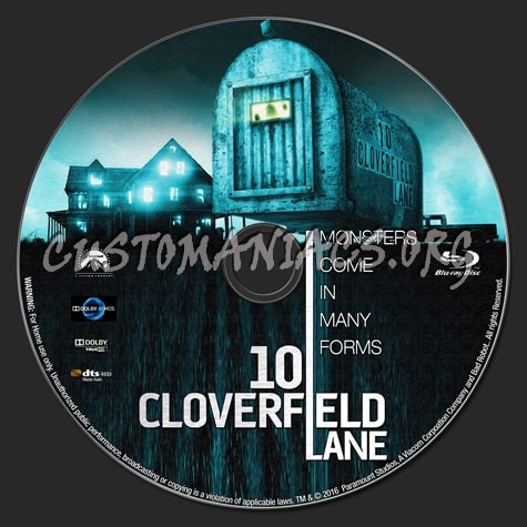 10 Cloverfield Lane blu-ray label