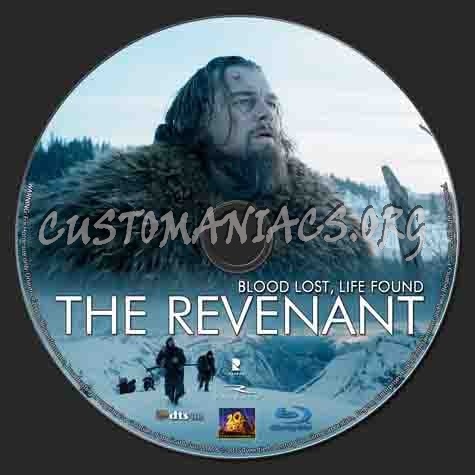 The Revenant blu-ray label