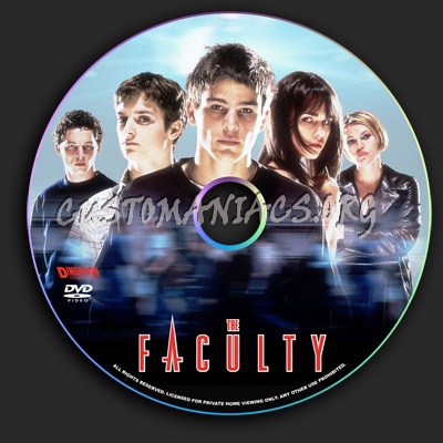 The Faculty dvd label