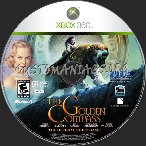 Golden Compass, The dvd label