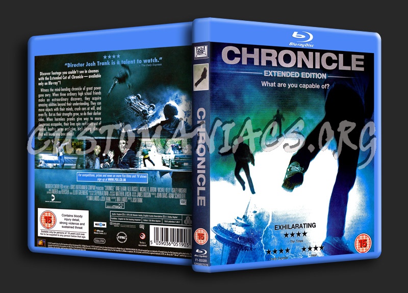 Chronicle blu-ray cover