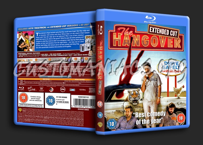 The Hangover blu-ray cover