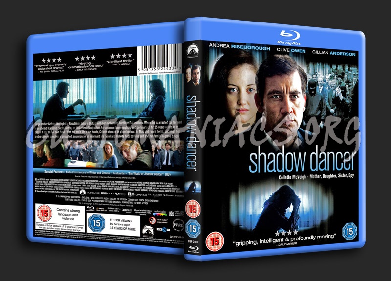 Shadow Dancer blu-ray cover