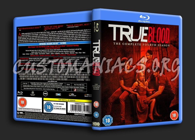 True Blood Season 4 blu-ray cover