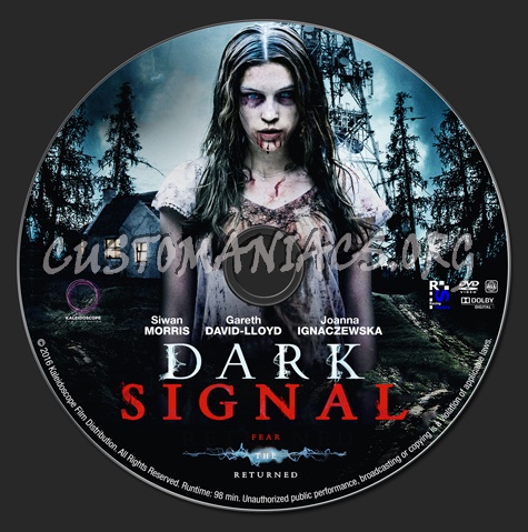 Dark Signal dvd label