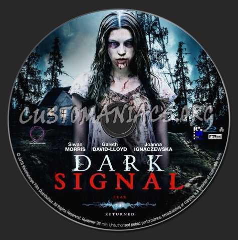 Dark Signal blu-ray label