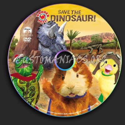 Wonder Pets: Save the Dinosaur! dvd label