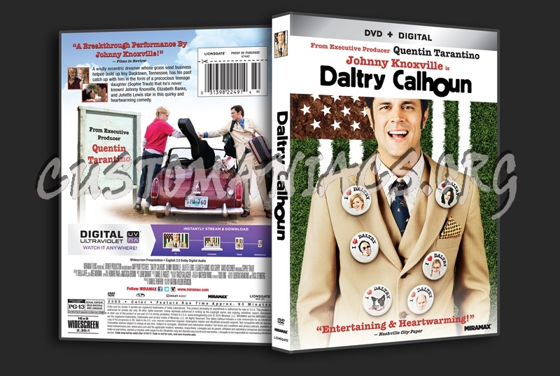 Daltry Calhoun dvd cover