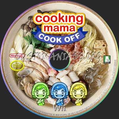 COOKING MAMA Ver.2 dvd label