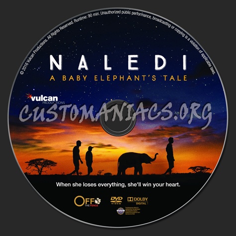 Naledi: A Baby Elephant's Tale dvd label