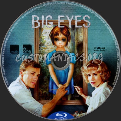 Big Eyes blu-ray label