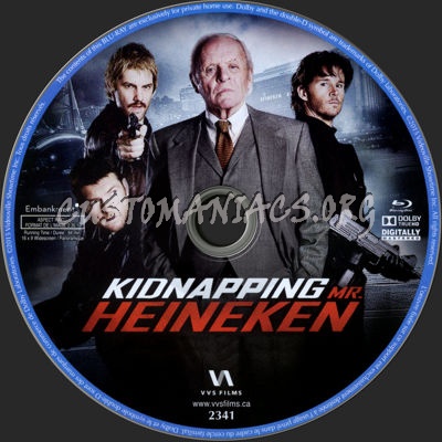 Kidnapping Mr. Heineken blu-ray label