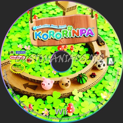 Kororinpa dvd label