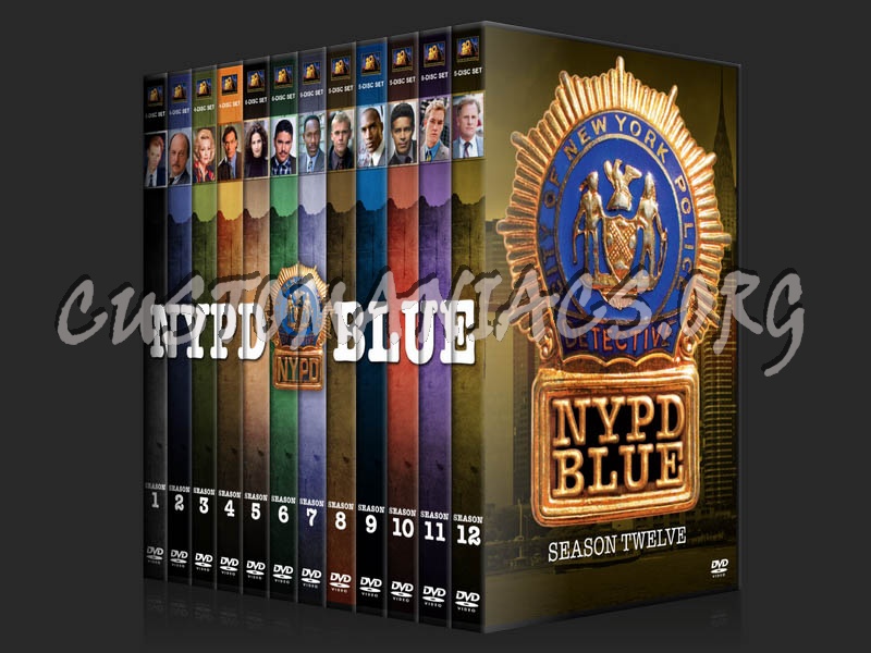 NYPD Blue - Seasons 1-10 (spanning spine) dvd cover